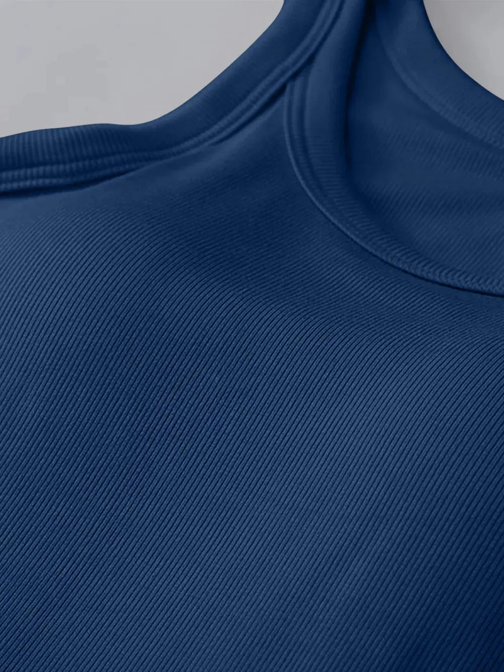 Round Neck Tank Top with Built In Bra