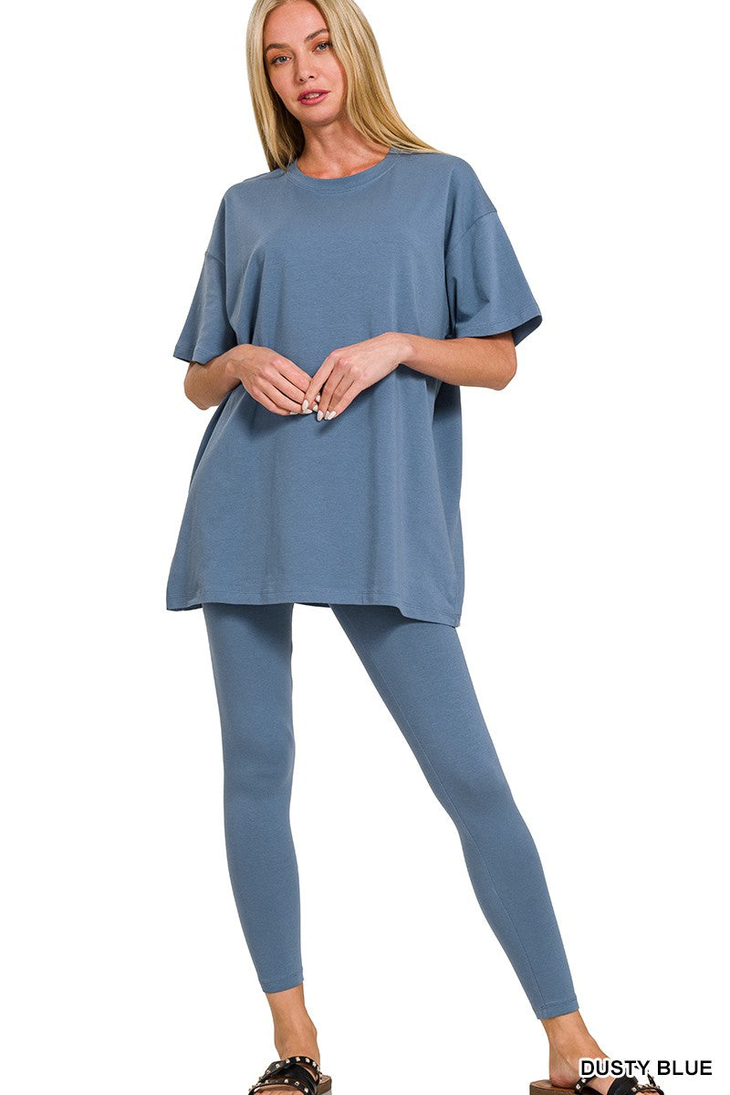 Women's Loungewear Set Cotton Loungewear Set - Soft & Comfy - Women's Pajama