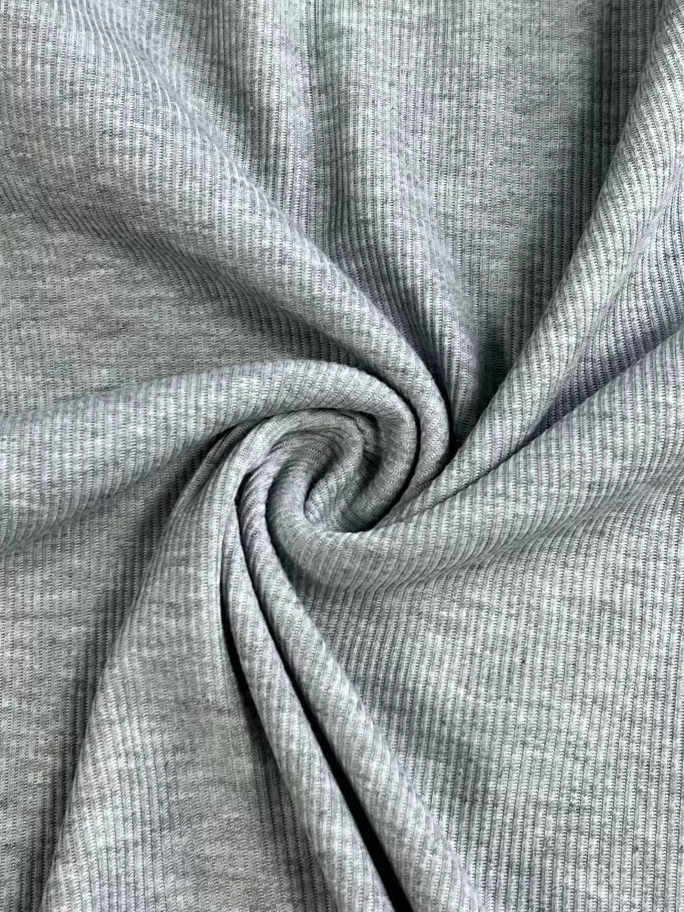 Full Size Ruffled Sleeve Ribbed Knit T Shirt