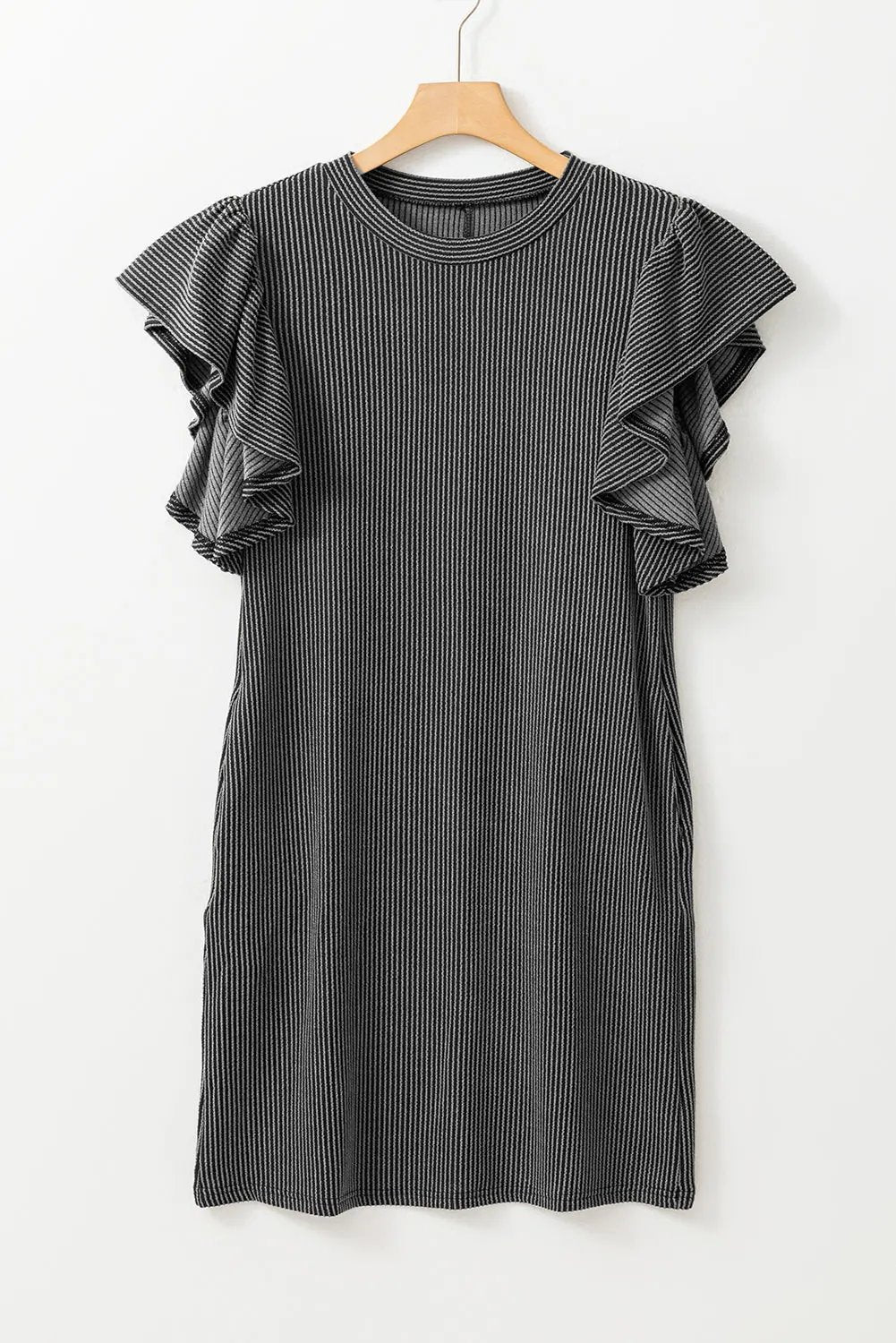 Women's Casual Dresses Dress - Ruffle Sleeve - H-Line Summer Casual