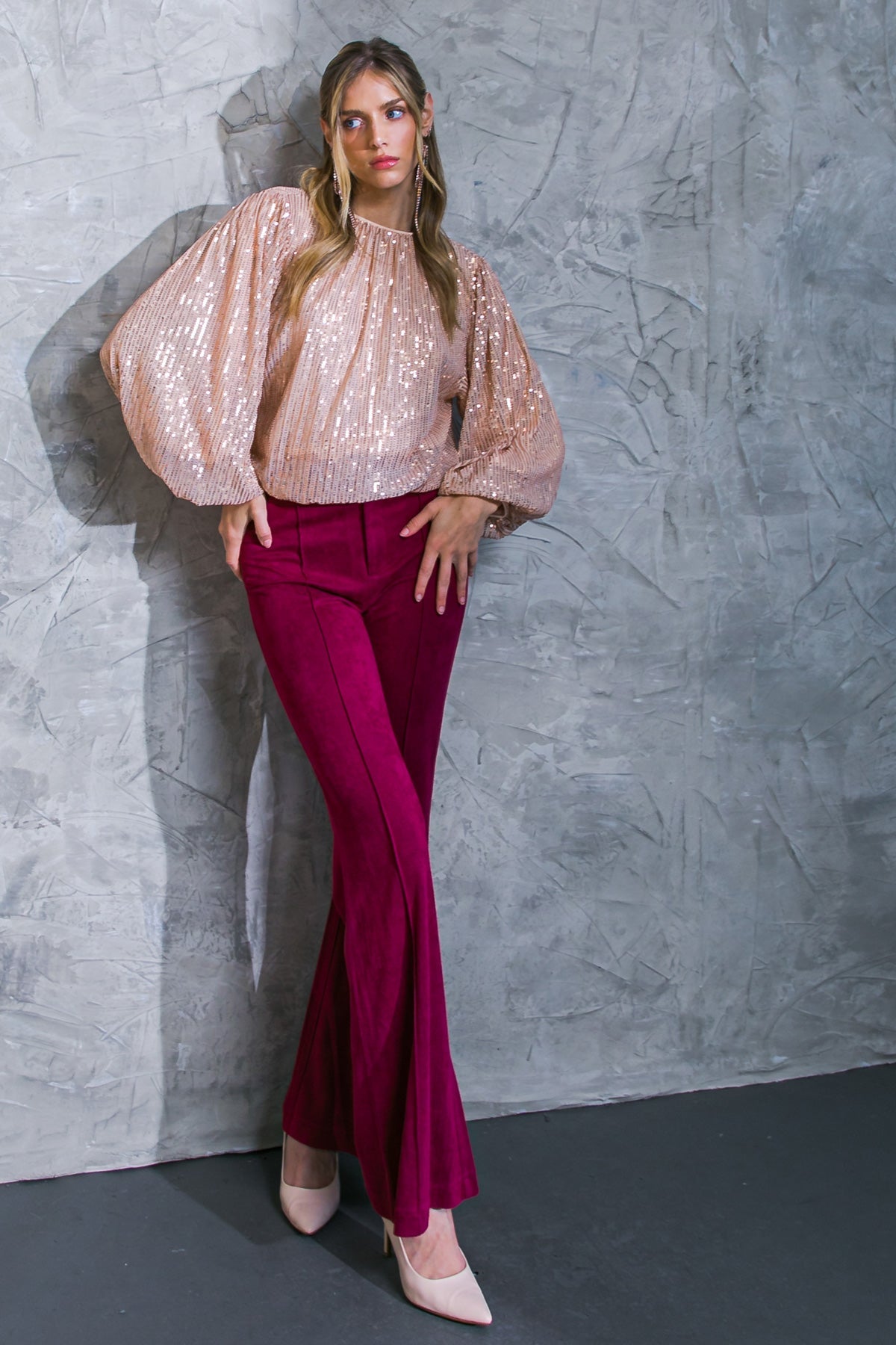 HOPE YOU REMEMBER SEQUIN TOP