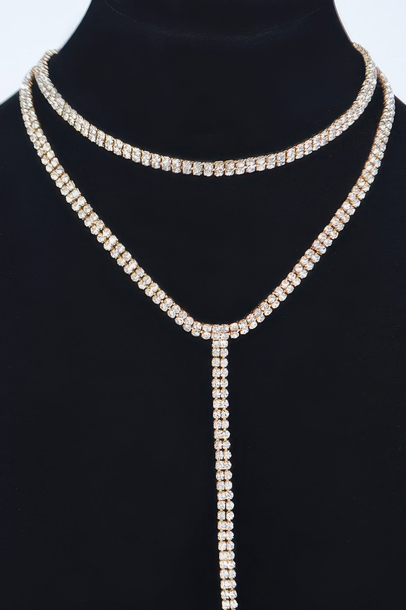 Fashionista Long Choker Necklace
