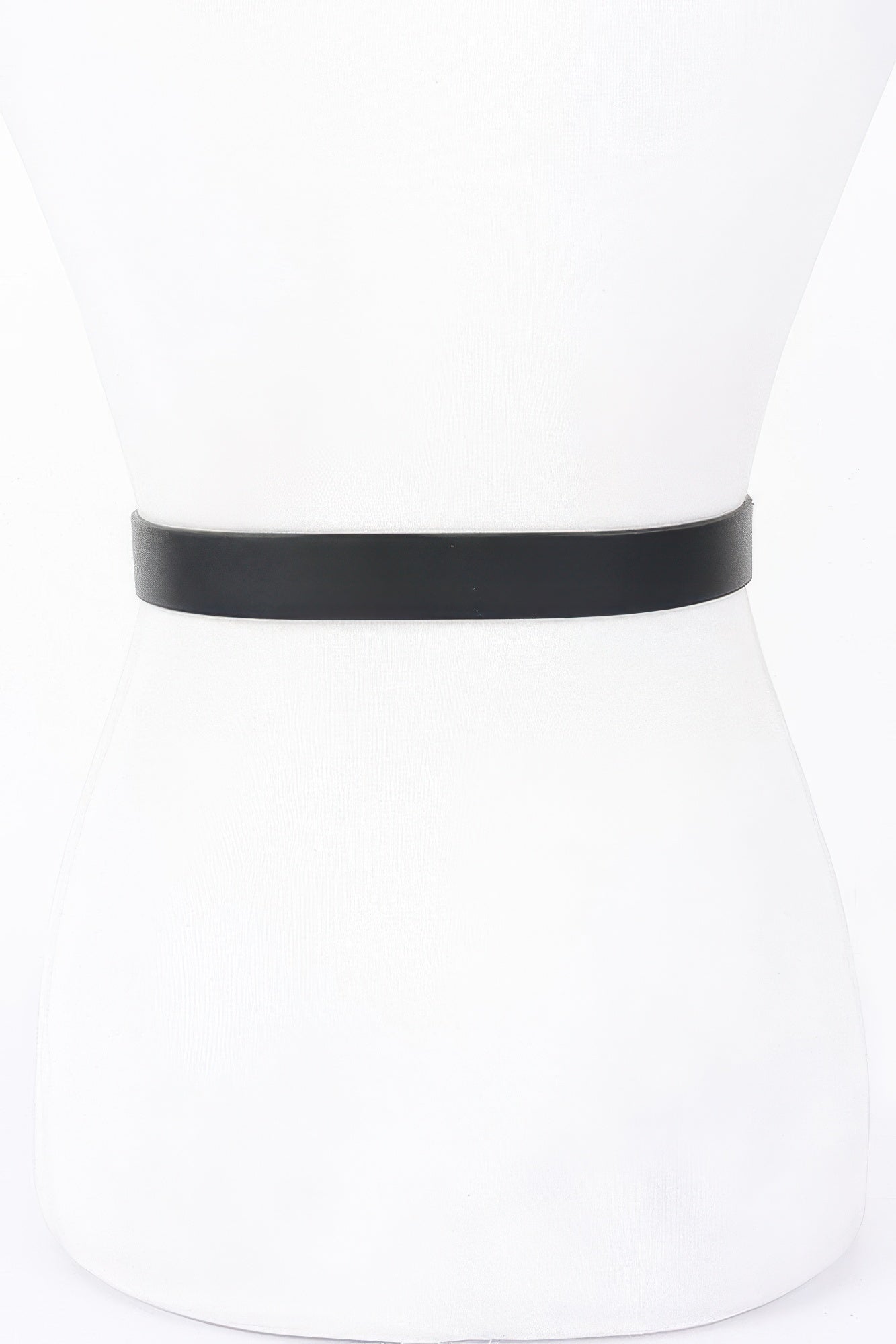 Faux Leather Multi Metal Buckle Belt