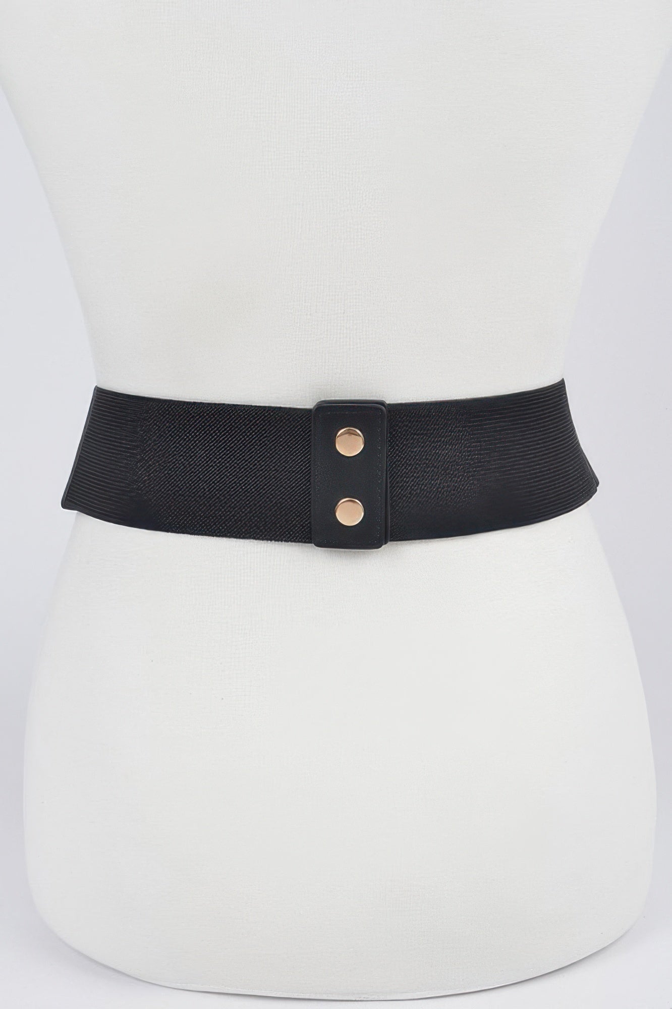 Faux Leather Multi Metal Buckle Plus Size Belt