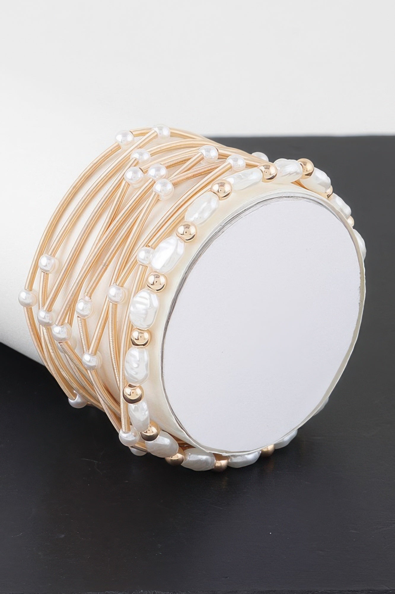 Faux Pearl Elegance Bracelet