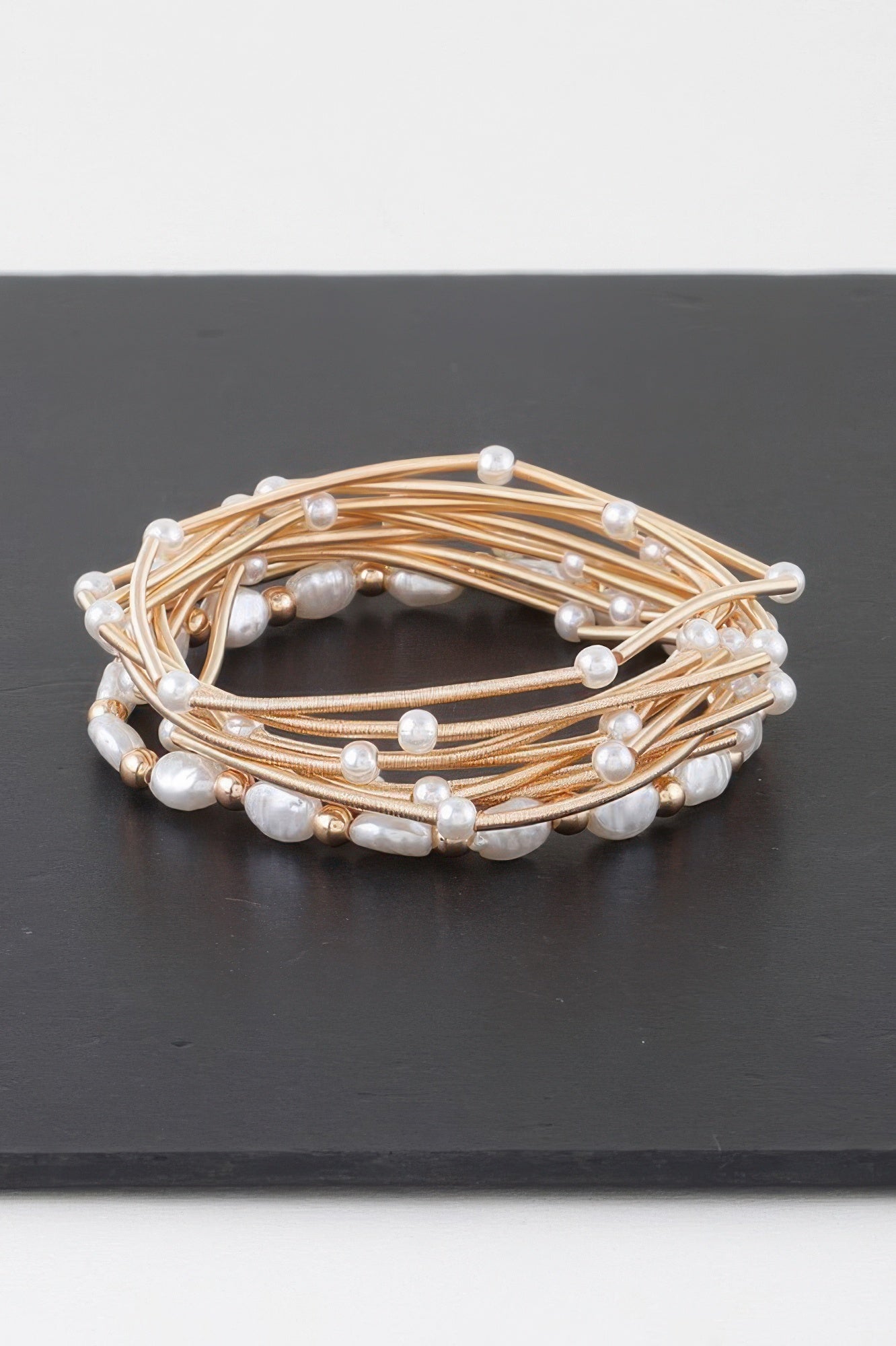 Faux Pearl Elegance Bracelet