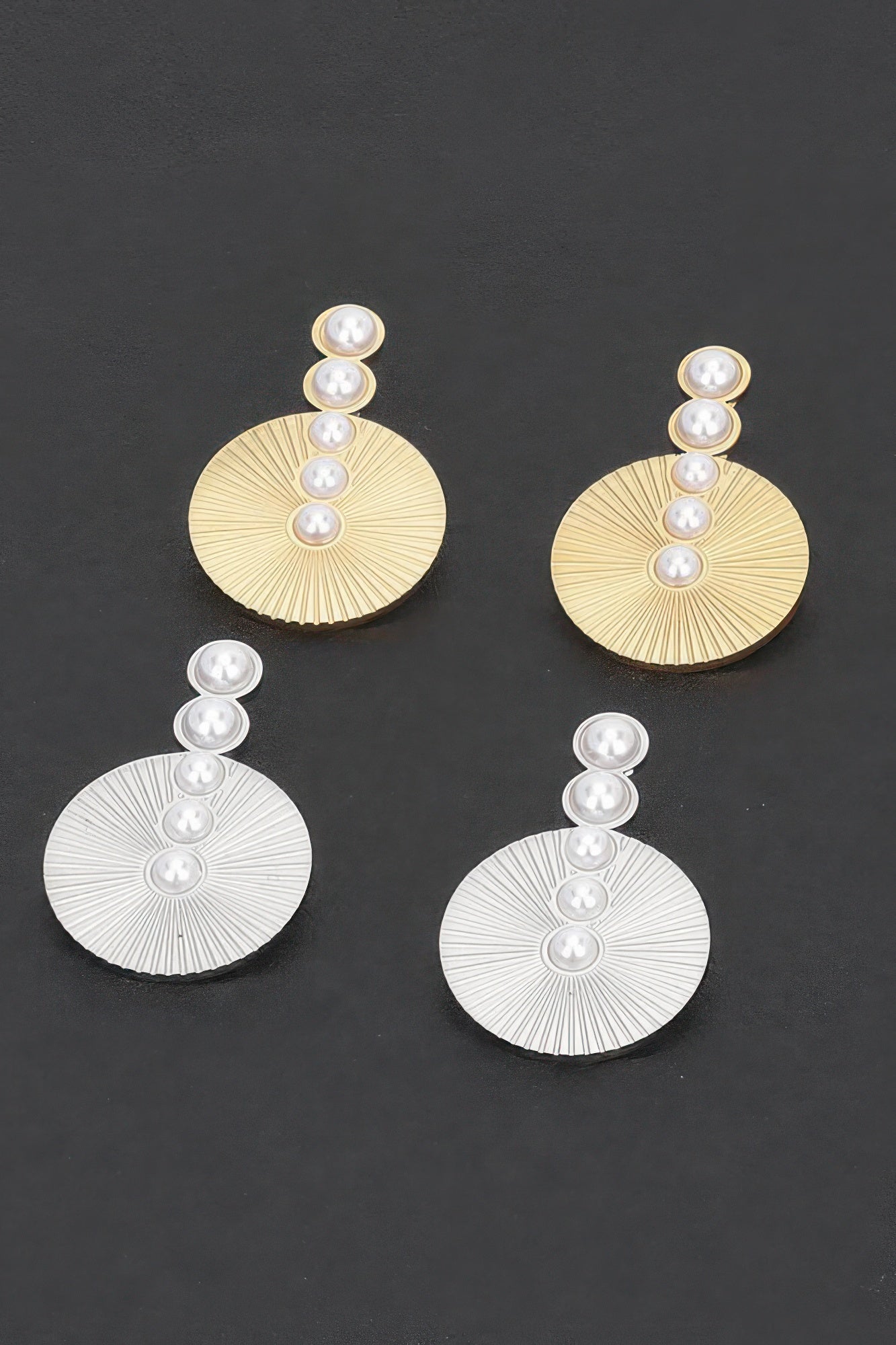 Faux Pearl Vintage Earring