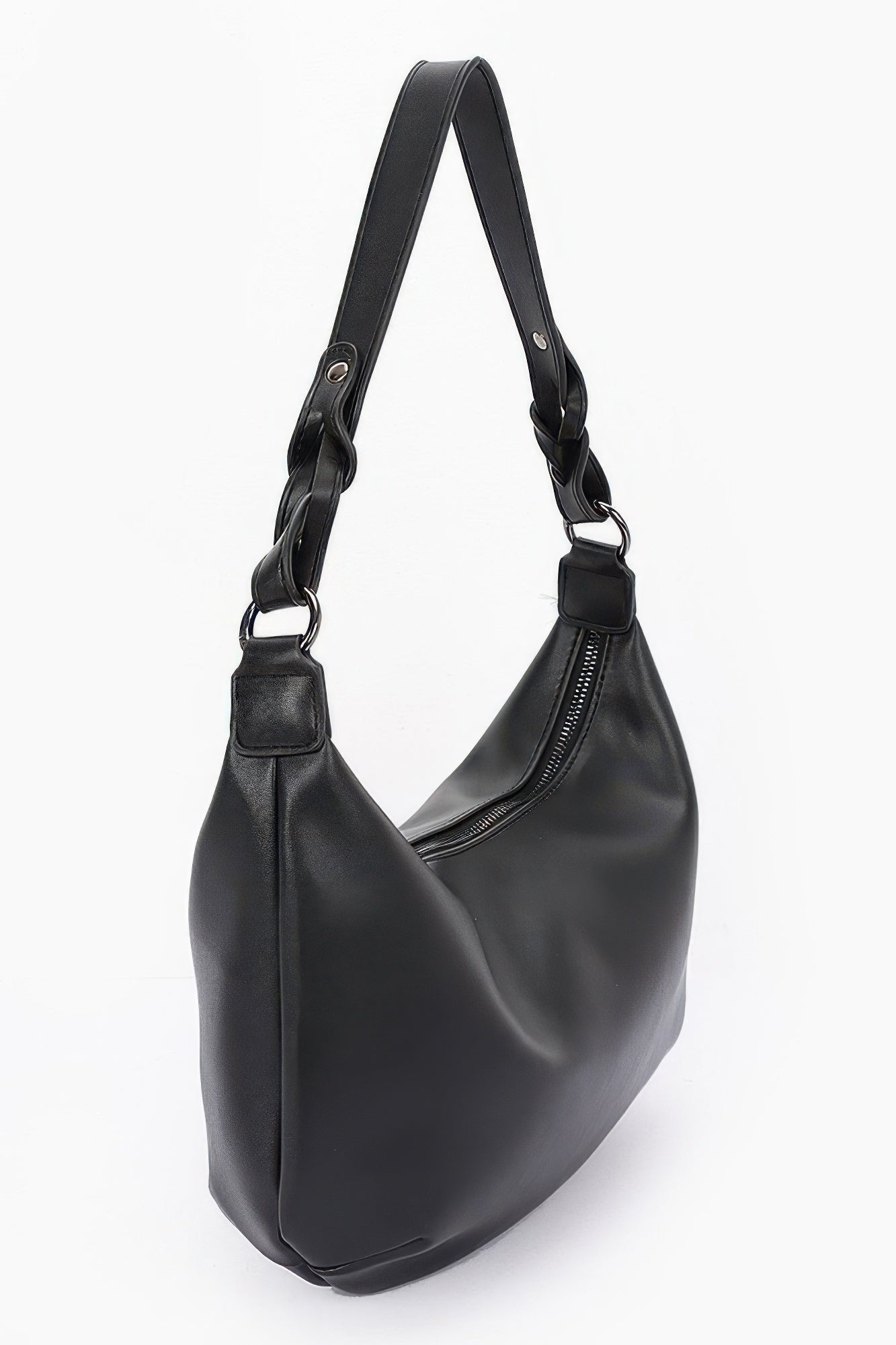 Faux Strap Shoulder Bag