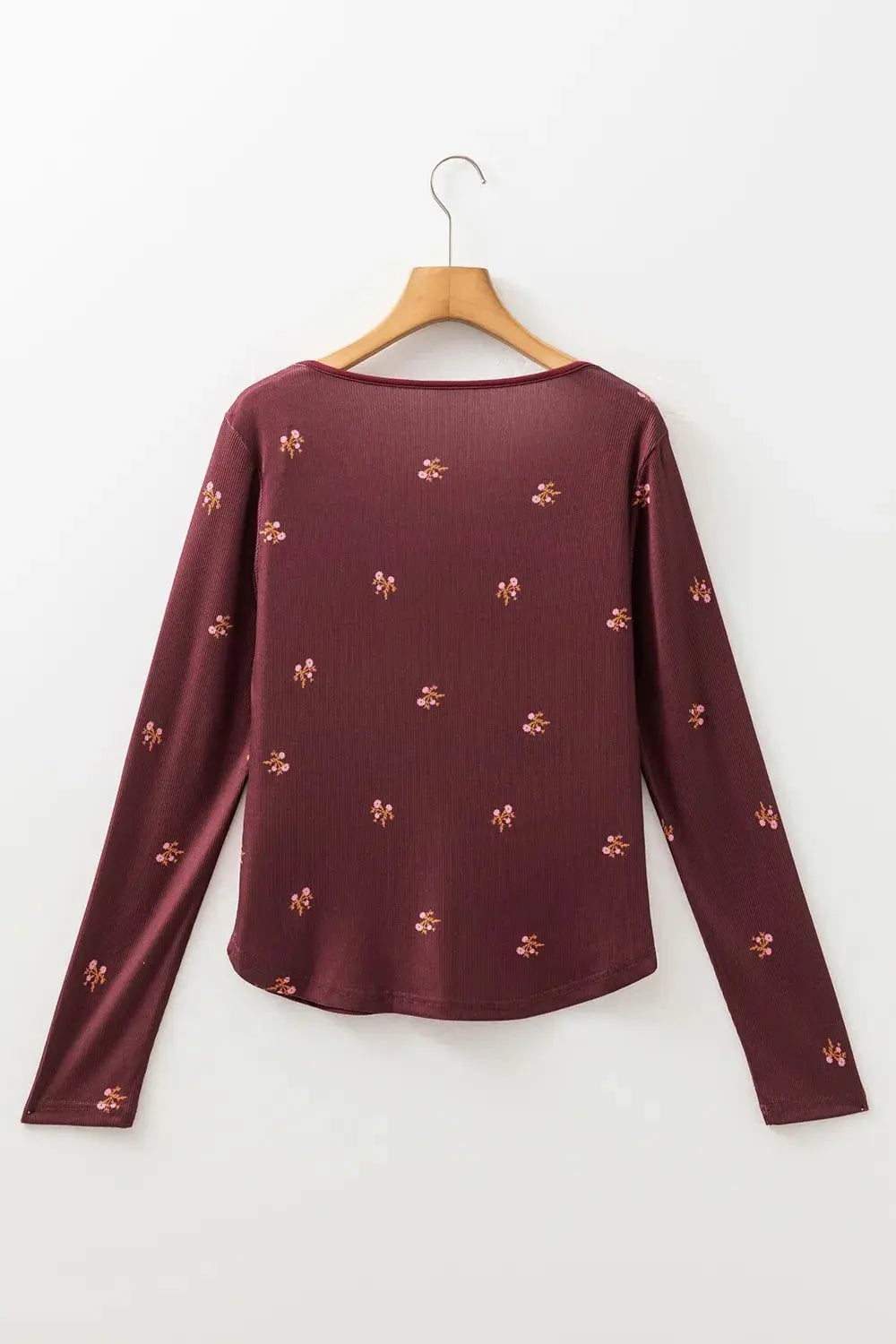 Floral Long Sleeve T Shirt
