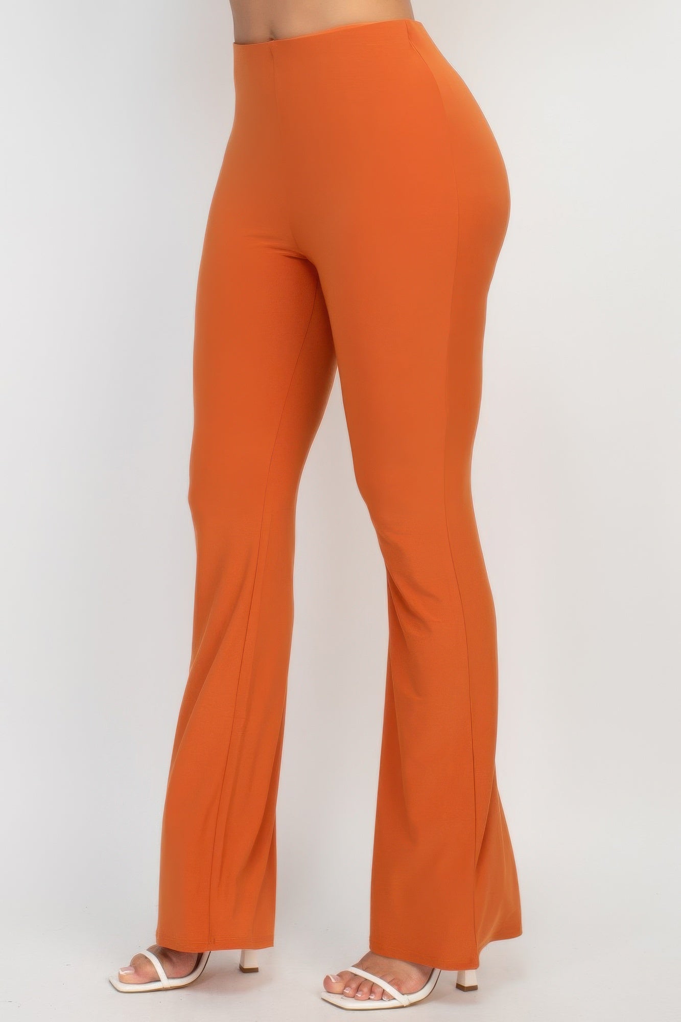 Size Small Fit And Flare Elastic Casual Pants