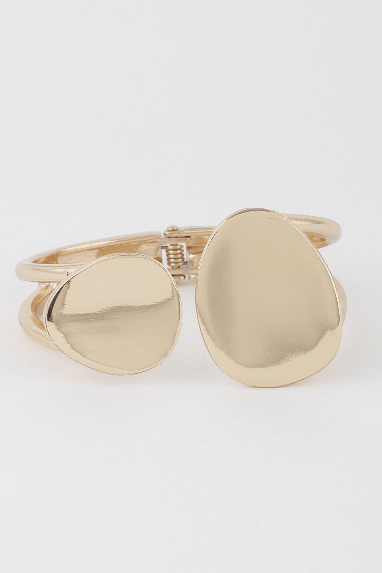 Flat Stone Wrap Bracelet