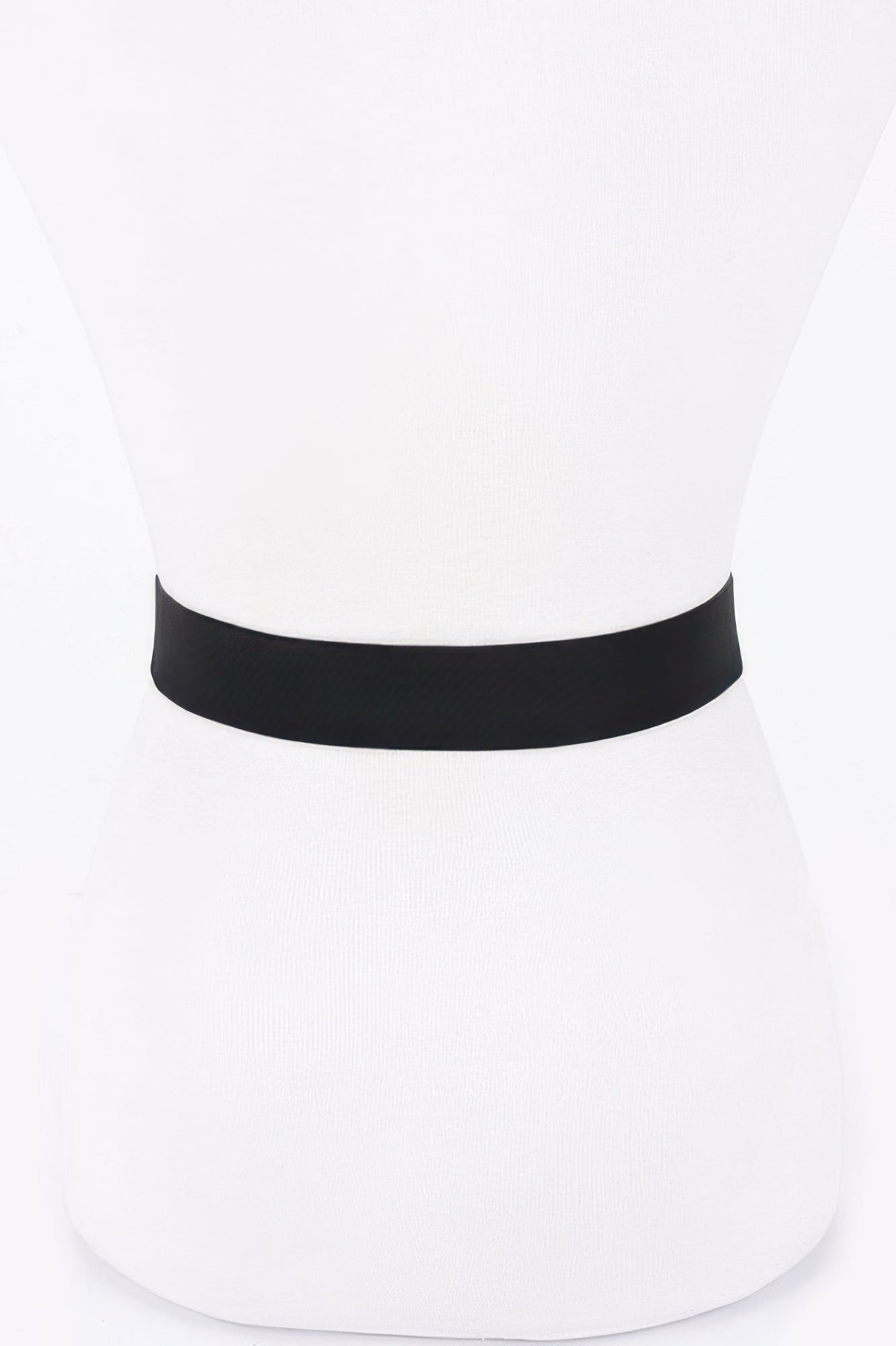 Flower on Ribbon Bow Elastic Belt
