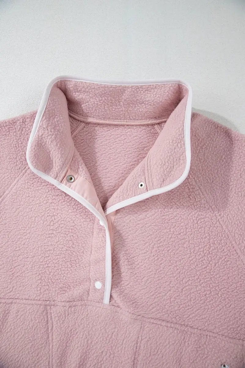 Women's Fuchsia Plush Sweatshirt | Love Salve Fleece
