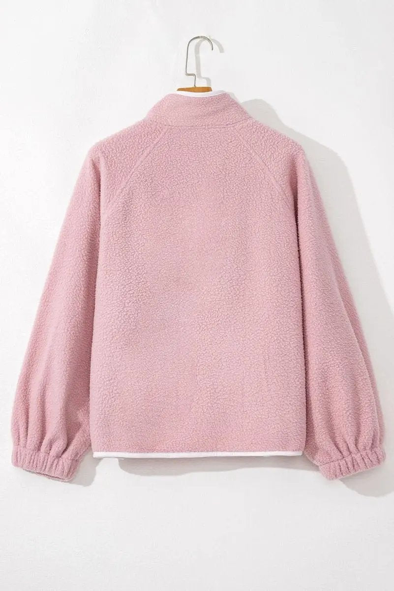 Women's Fuchsia Plush Sweatshirt | Love Salve Fleece