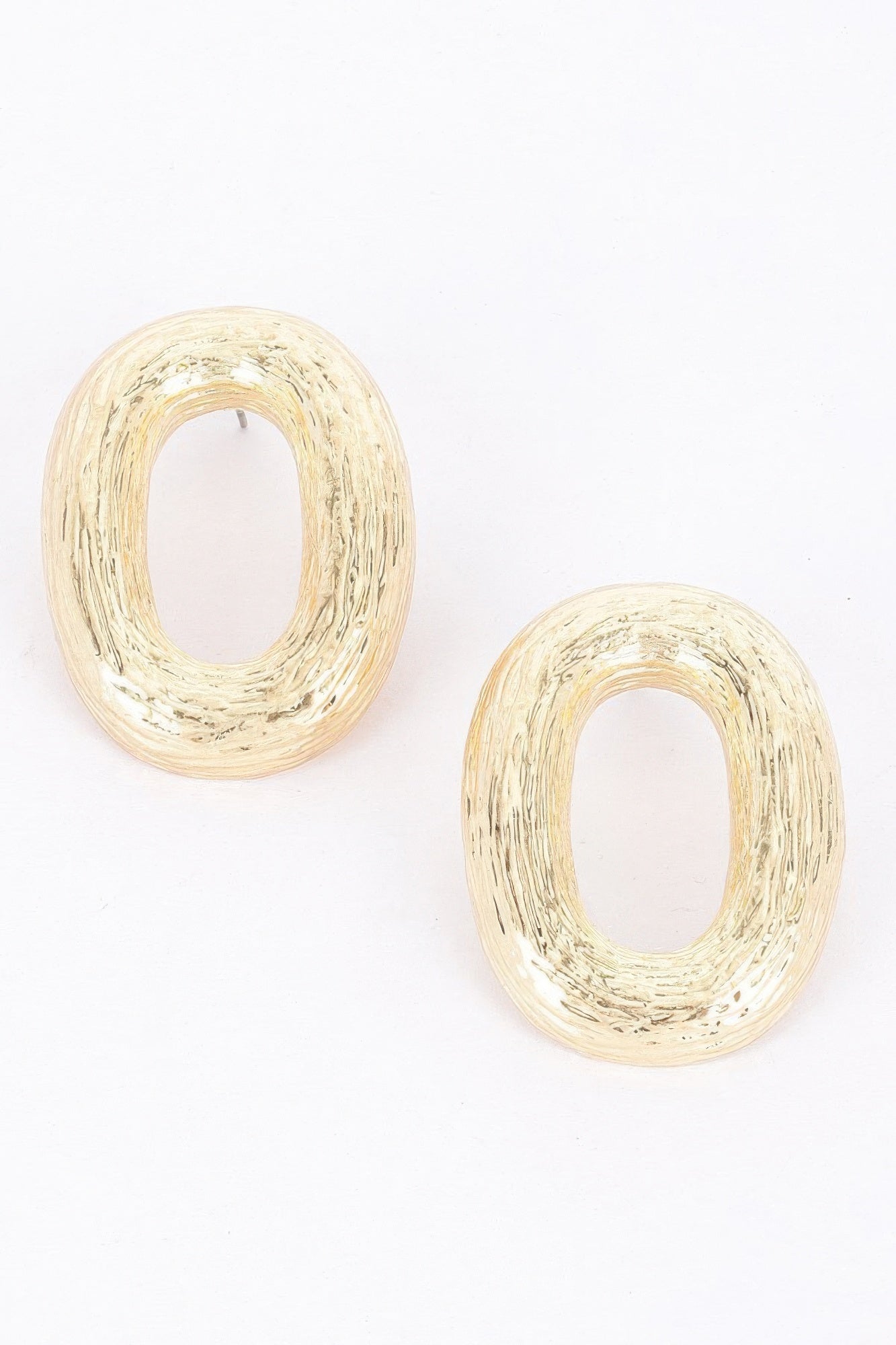 Gold Plated Metal Earring