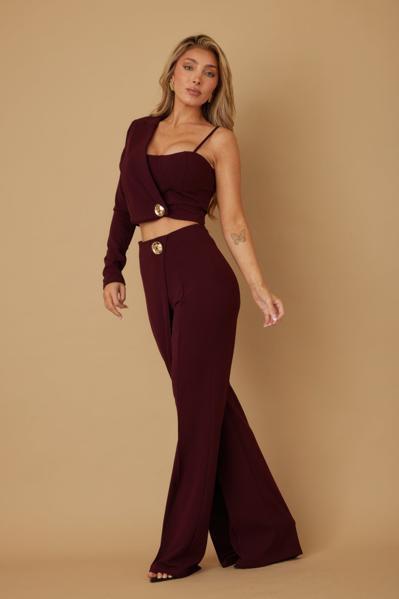 Half Sleeve Two Piece Sets