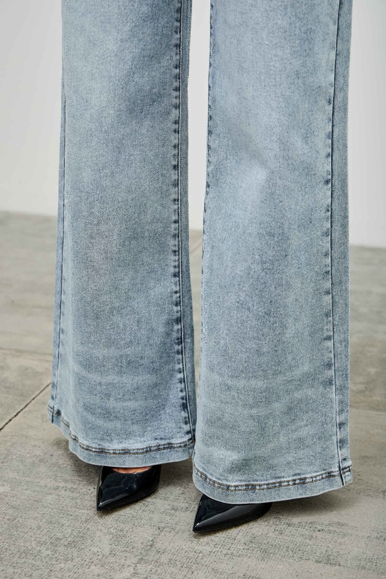 High Rise Wide Leg