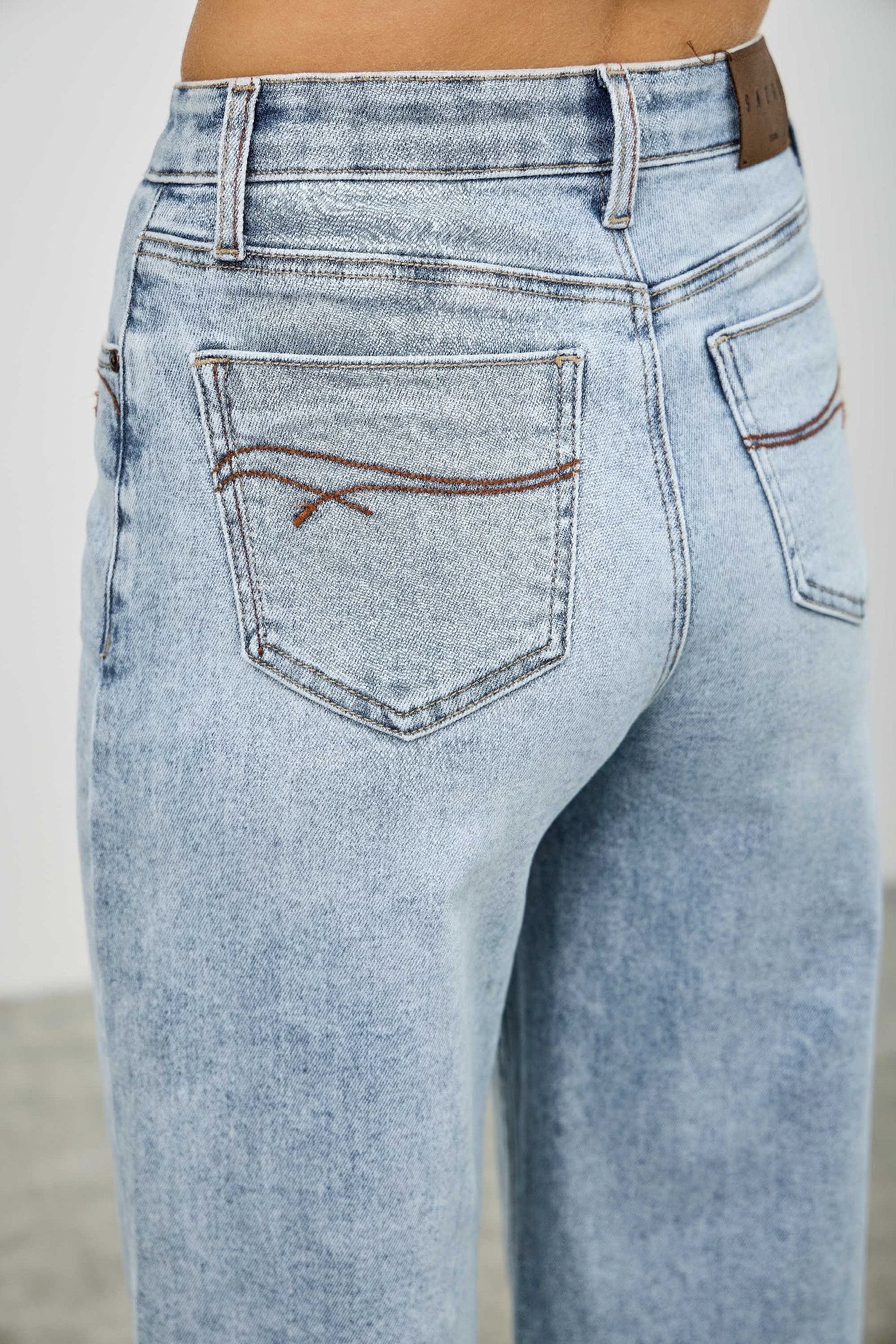 High Rise Wide Leg
