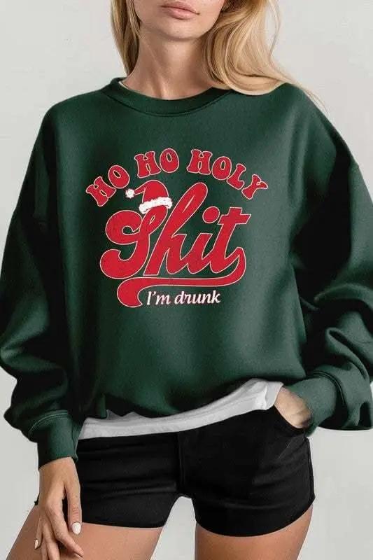 Color Bear Holiday Fleece Sweatshirt | Unisex Graphic