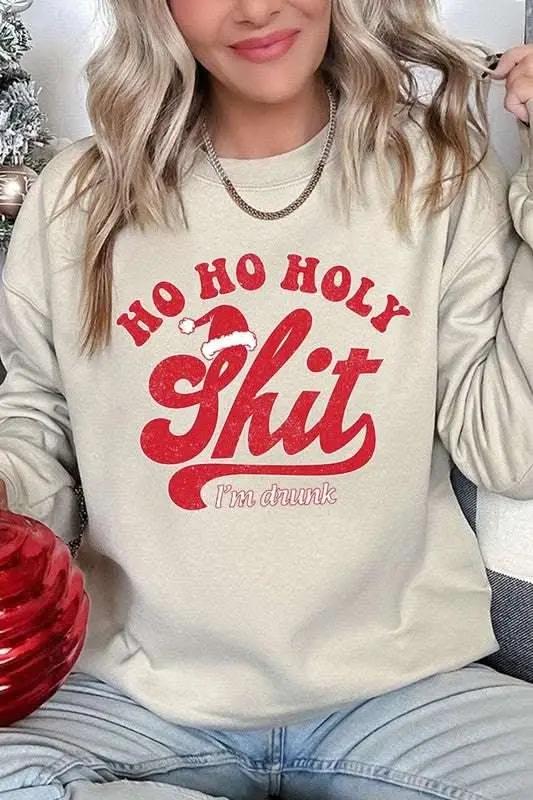 Color Bear Holiday Fleece Sweatshirt | Unisex Graphic
