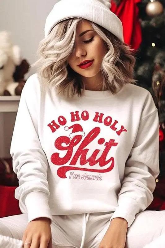 Color Bear Holiday Fleece Sweatshirt | Unisex Graphic