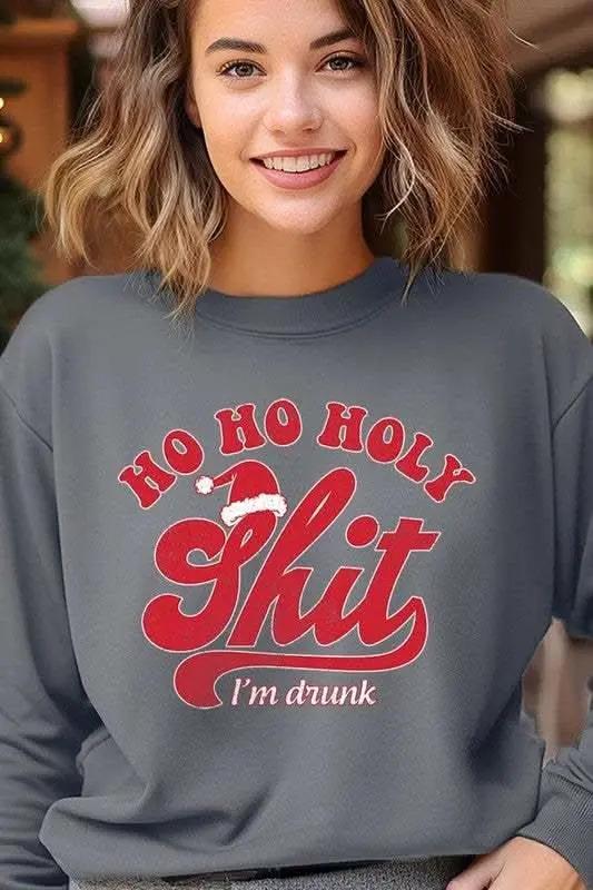 Color Bear Holiday Fleece Sweatshirt | Unisex Graphic