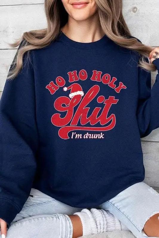 Color Bear Holiday Fleece Sweatshirt | Unisex Graphic