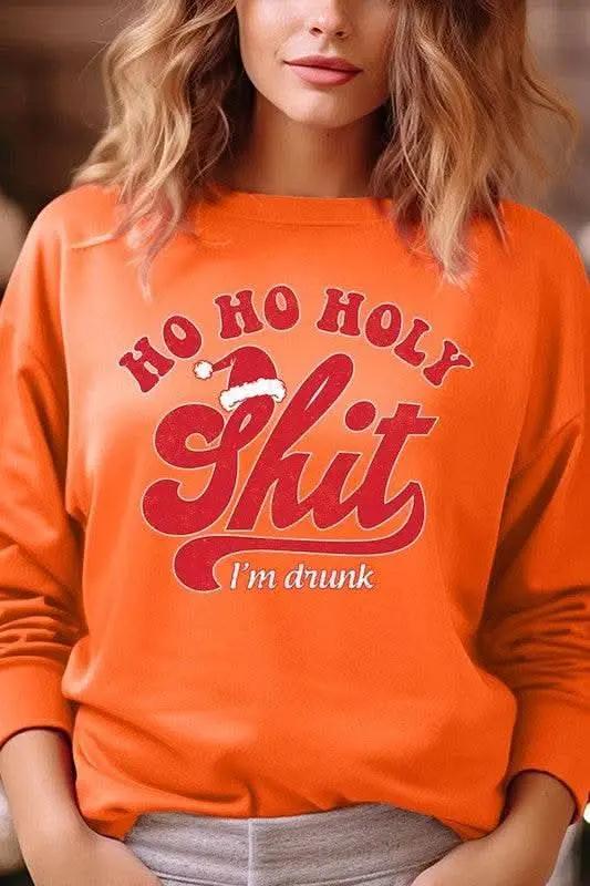 Color Bear Holiday Fleece Sweatshirt | Unisex Graphic