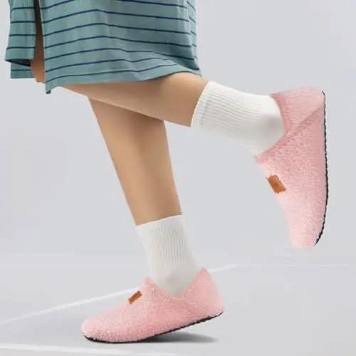 Shoes Love Salve Furry Slippers Women's/Men's Indoor Home, Yoga Socks - Cozy & Comfy