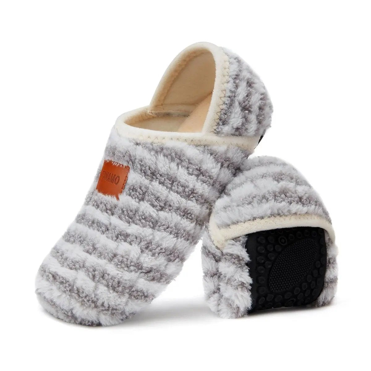 Shoes Love Salve Furry Slippers Women's/Men's Indoor Home, Yoga Socks - Cozy & Comfy