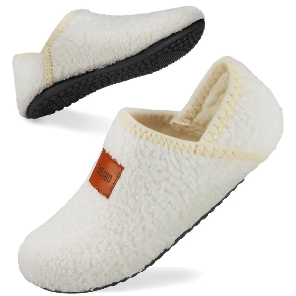 Shoes Love Salve Furry Slippers Women's/Men's Indoor Home, Yoga Socks - Cozy & Comfy