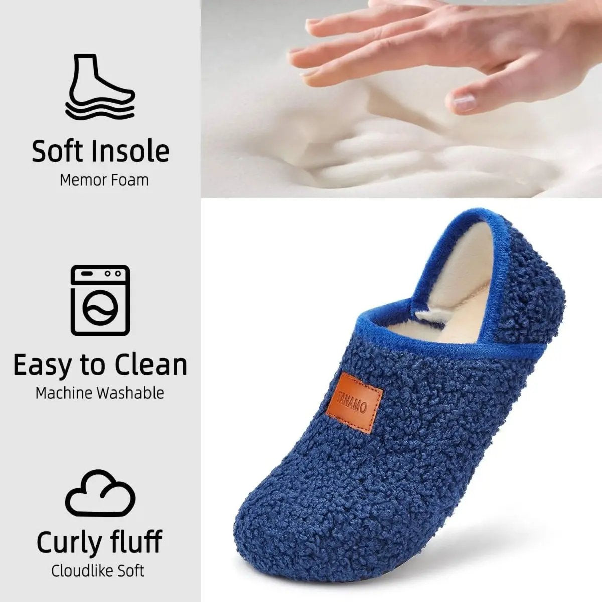 Shoes Love Salve Furry Slippers Women's/Men's Indoor Home, Yoga Socks - Cozy & Comfy