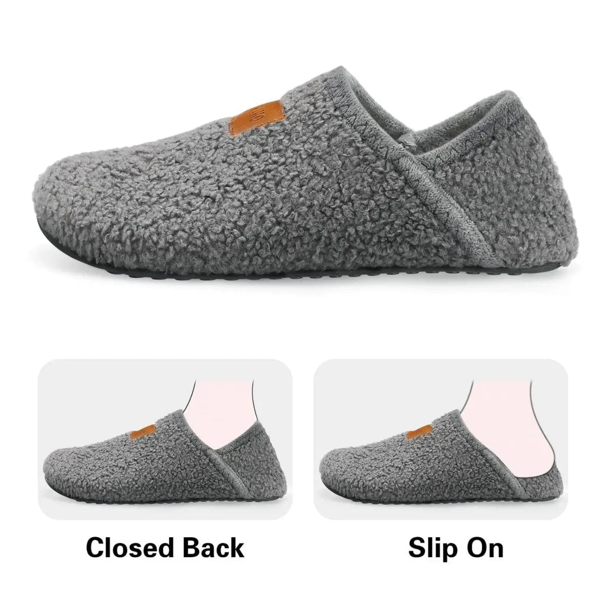 Shoes Love Salve Furry Slippers Women's/Men's Indoor Home, Yoga Socks - Cozy & Comfy