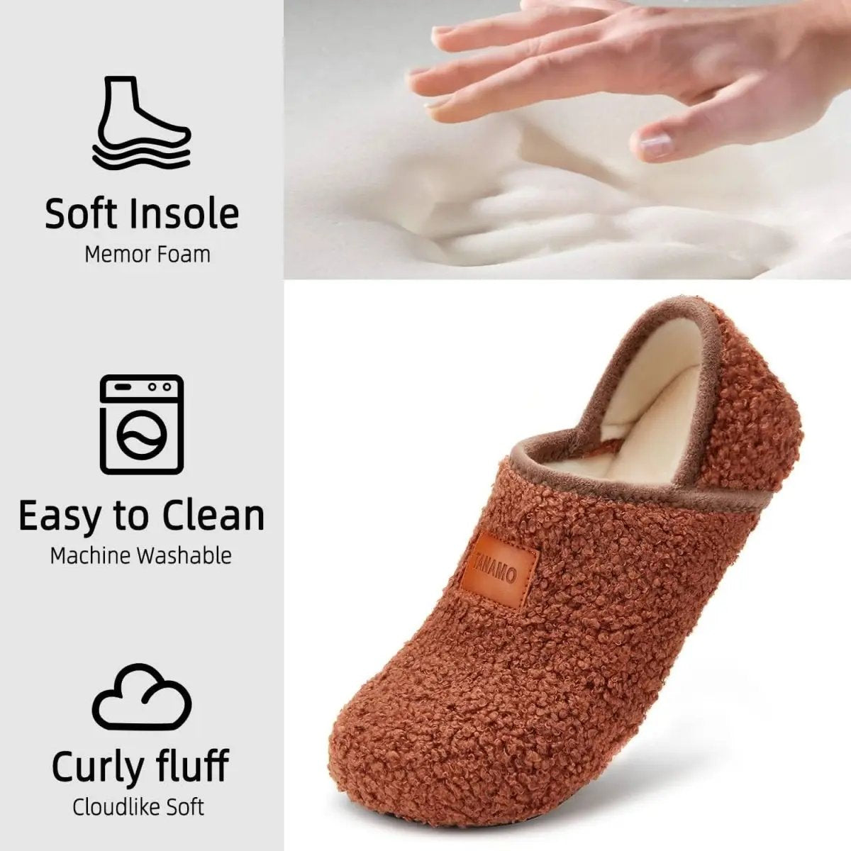 Shoes Love Salve Furry Slippers Women's/Men's Indoor Home, Yoga Socks - Cozy & Comfy