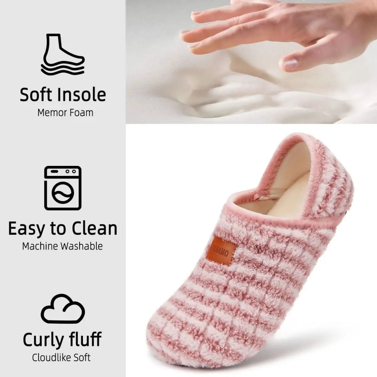 Shoes Love Salve Furry Slippers Women's/Men's Indoor Home, Yoga Socks - Cozy & Comfy