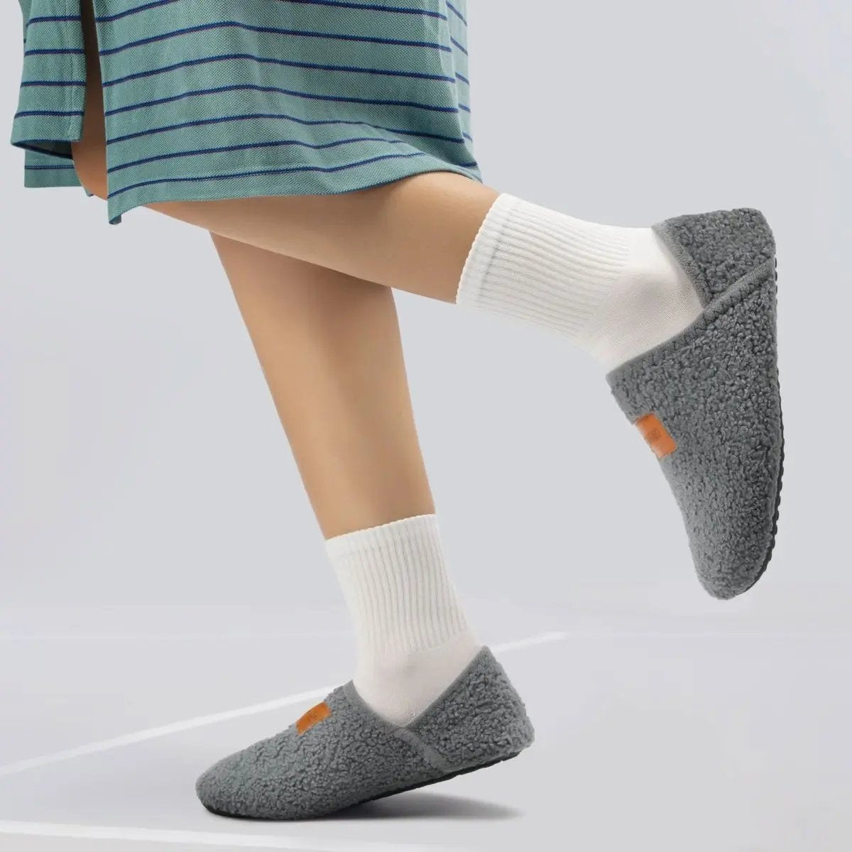 Shoes Love Salve Furry Slippers Women's/Men's Indoor Home, Yoga Socks - Cozy & Comfy