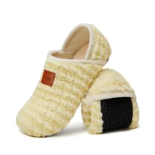 Shoes Love Salve Furry Slippers Women's/Men's Indoor Home, Yoga Socks - Cozy & Comfy