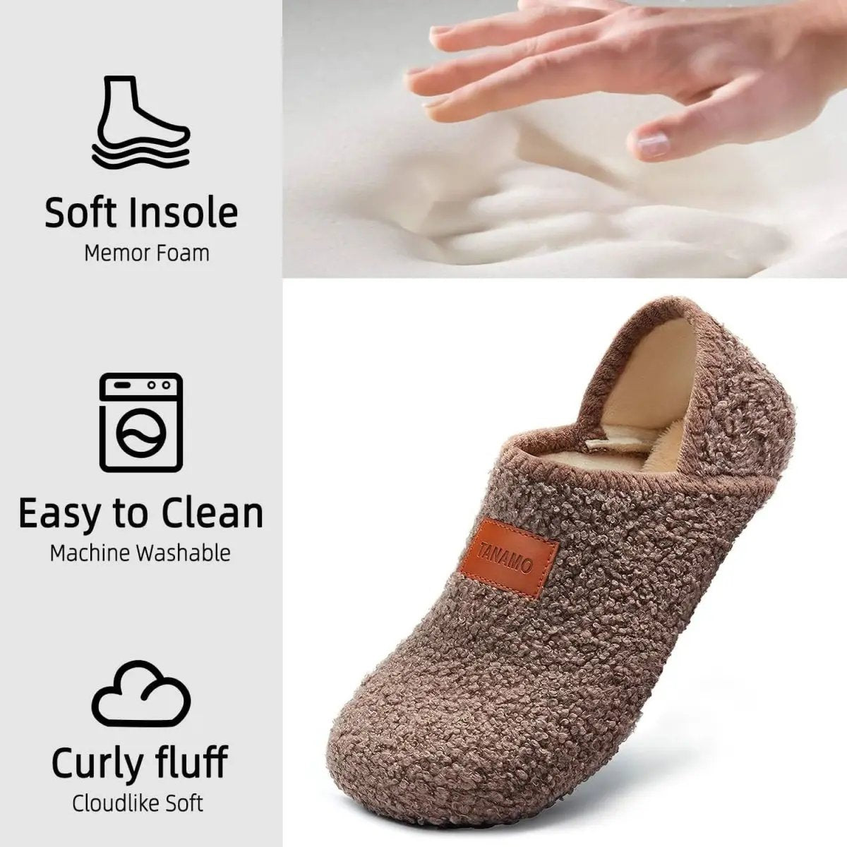 Shoes Love Salve Furry Slippers Women's/Men's Indoor Home, Yoga Socks - Cozy & Comfy
