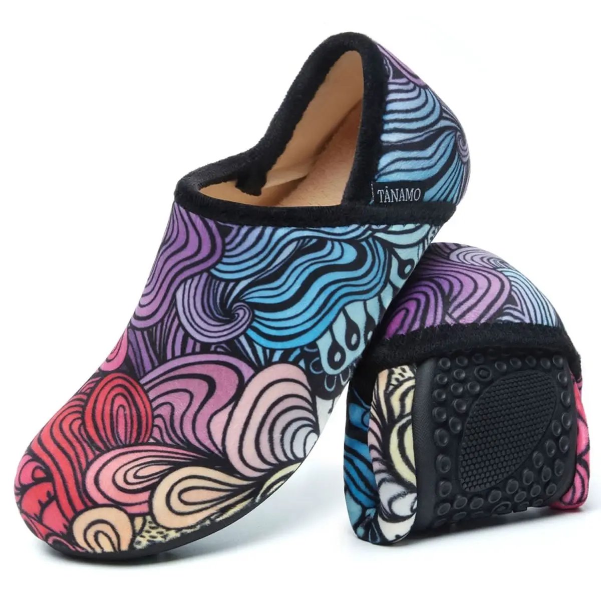 Shoes Love Salve Furry Slippers Women's/Men's Indoor Home, Yoga Socks - Cozy & Comfy