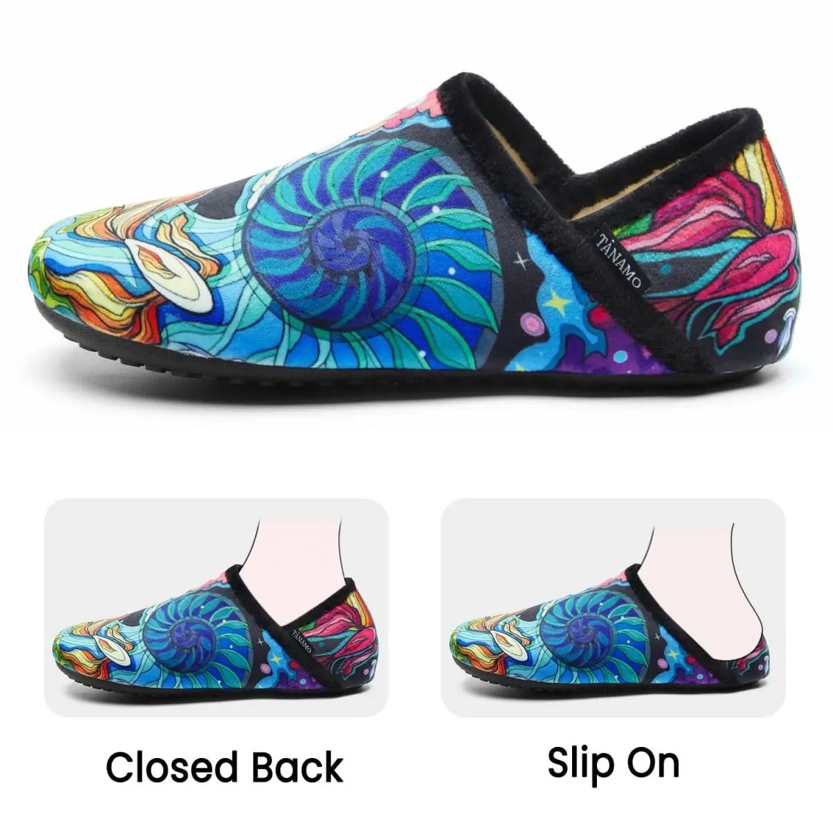 Shoes Love Salve Furry Slippers Women's/Men's Indoor Home, Yoga Socks - Cozy & Comfy