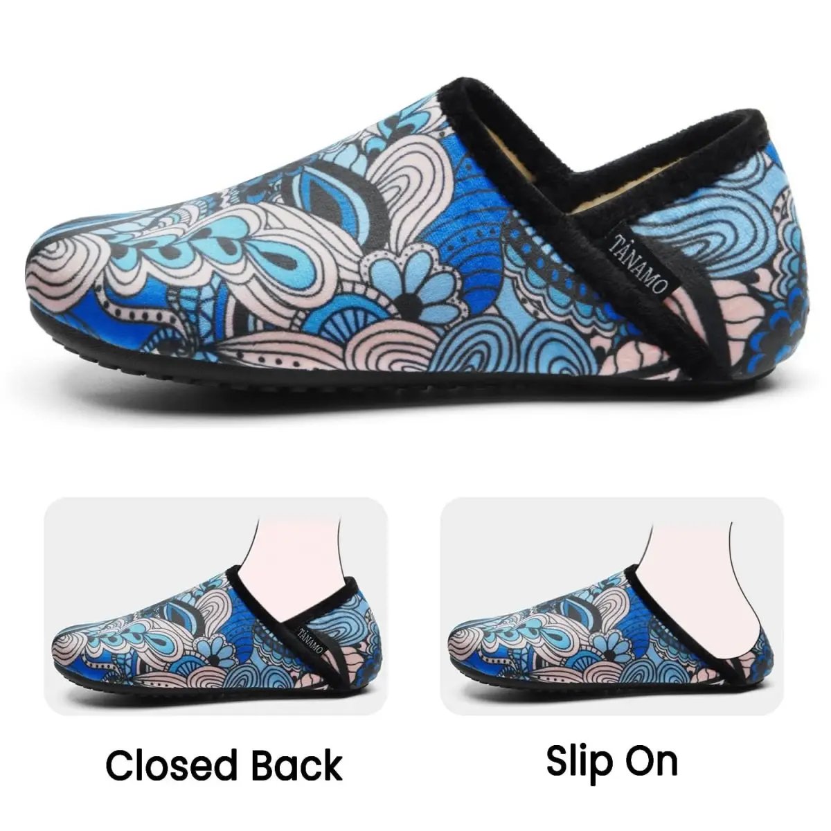 Shoes Love Salve Furry Slippers Women's/Men's Indoor Home, Yoga Socks - Cozy & Comfy