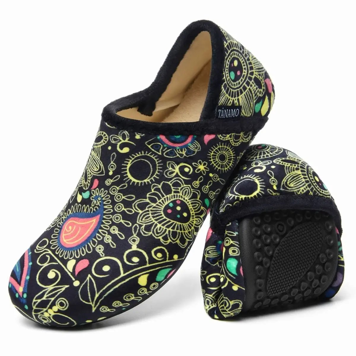 Shoes Love Salve Furry Slippers Women's/Men's Indoor Home, Yoga Socks - Cozy & Comfy