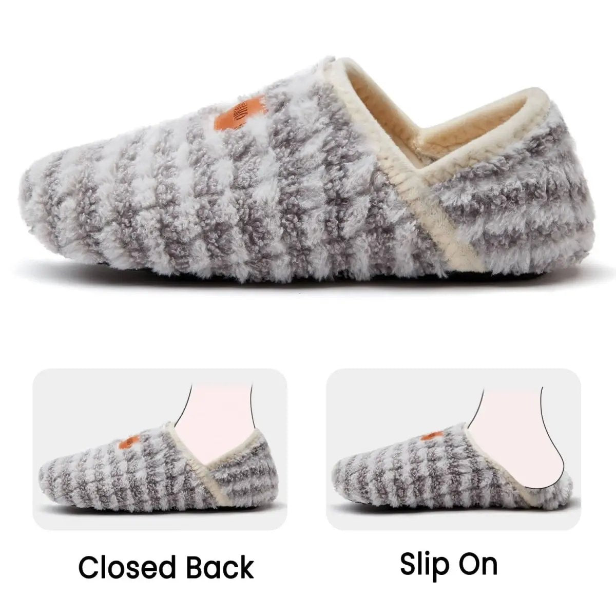 Shoes Love Salve Furry Slippers Women's/Men's Indoor Home, Yoga Socks - Cozy & Comfy