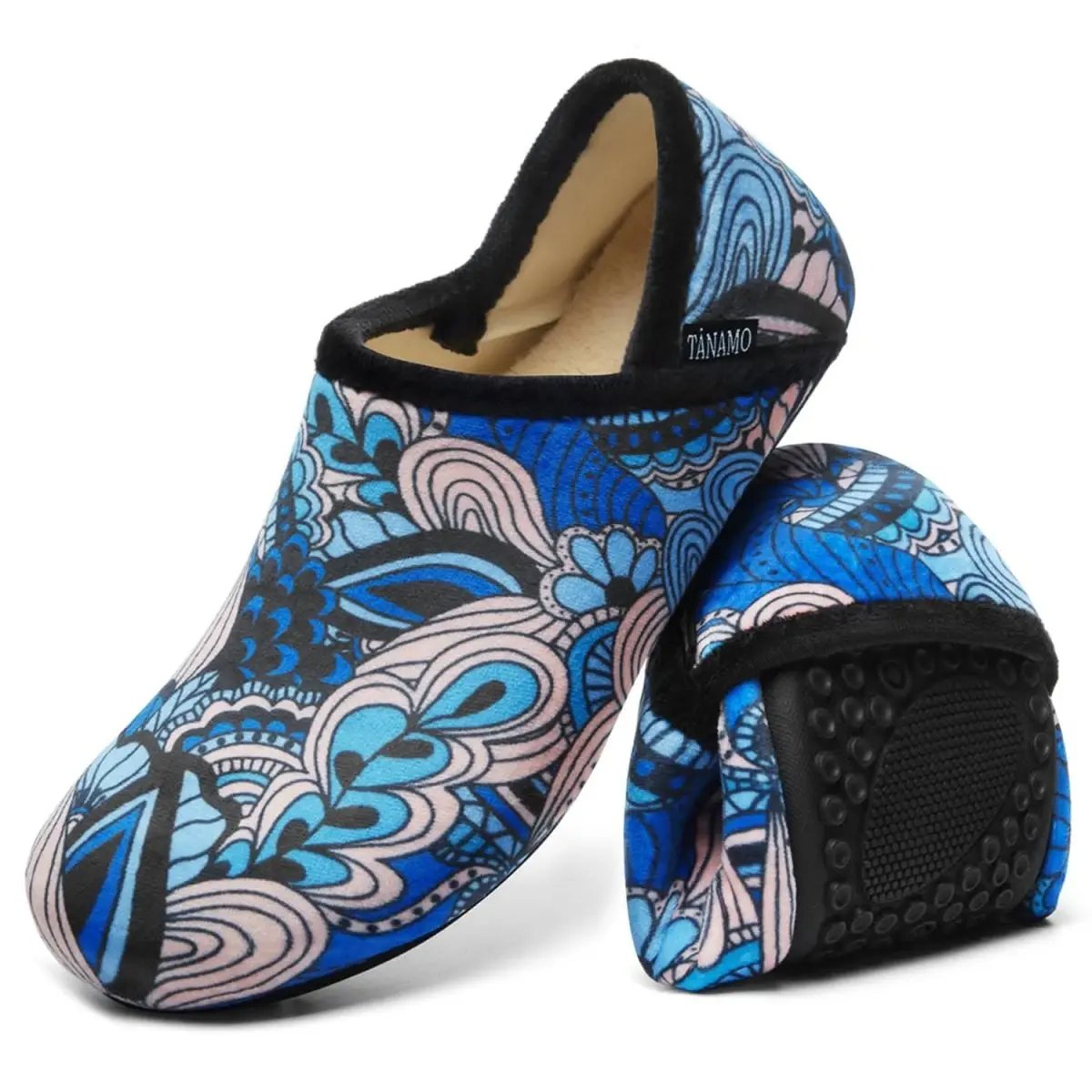 Shoes Love Salve Furry Slippers Women's/Men's Indoor Home, Yoga Socks - Cozy & Comfy