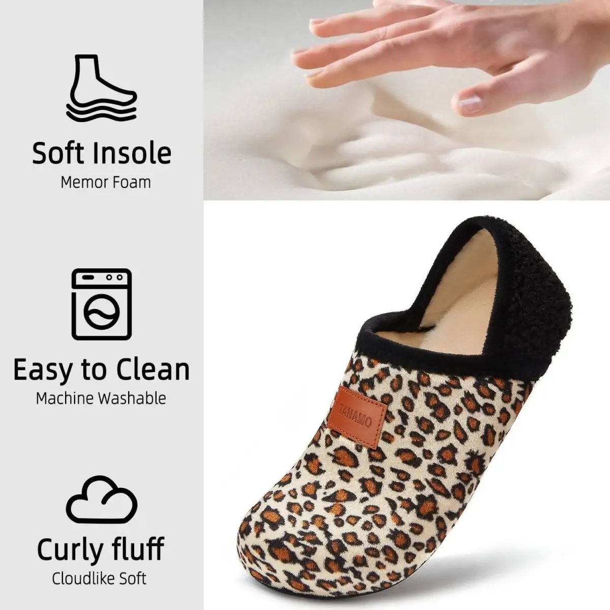 Shoes Love Salve Furry Slippers Women's/Men's Indoor Home, Yoga Socks - Cozy & Comfy