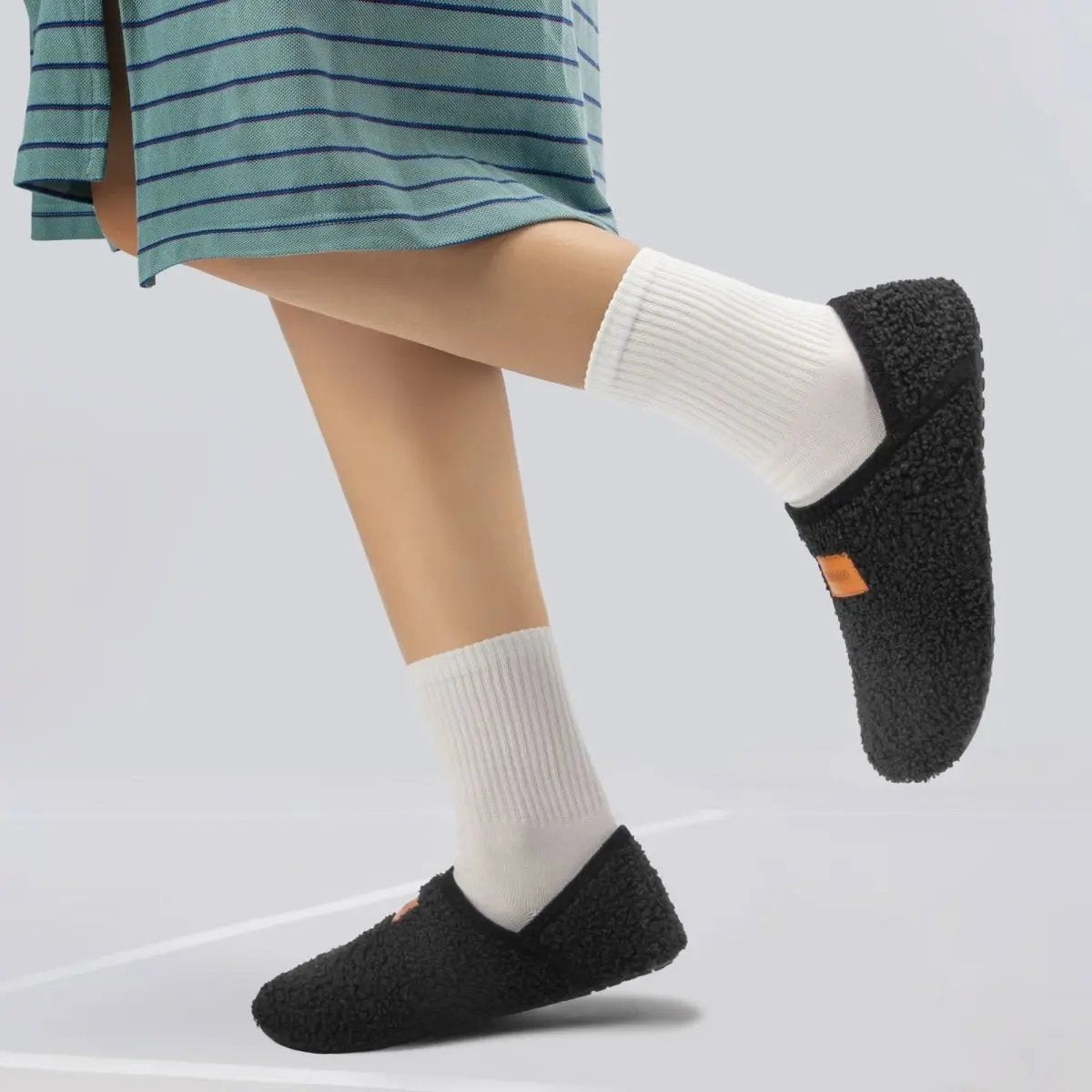 Shoes Love Salve Furry Slippers Women's/Men's Indoor Home, Yoga Socks - Cozy & Comfy