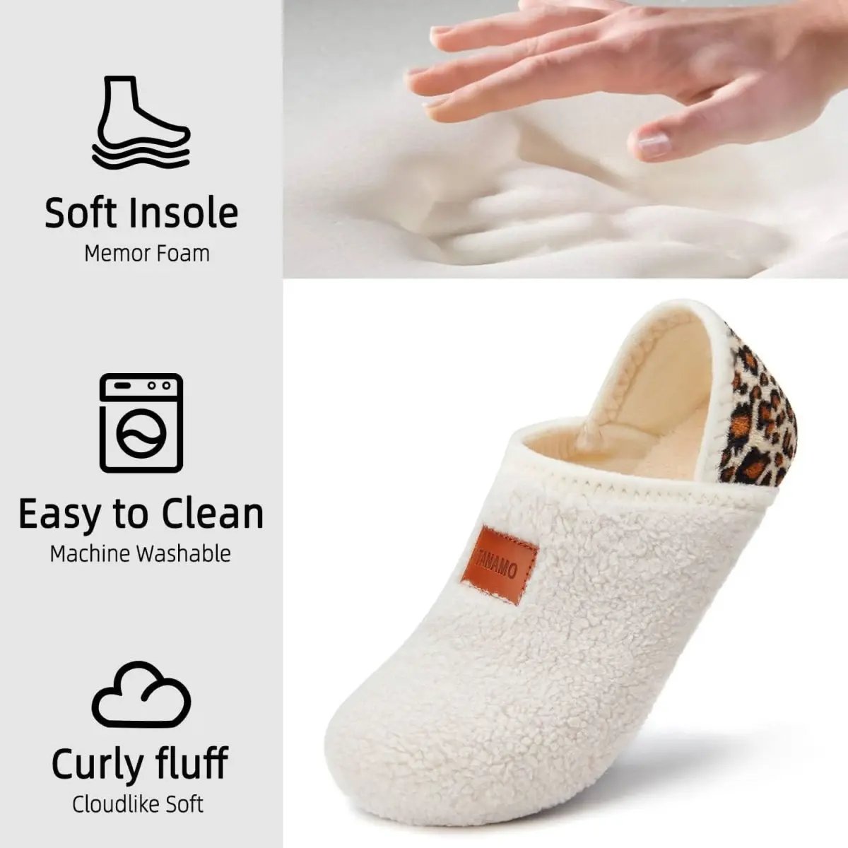 Shoes Love Salve Furry Slippers Women's/Men's Indoor Home, Yoga Socks - Cozy & Comfy