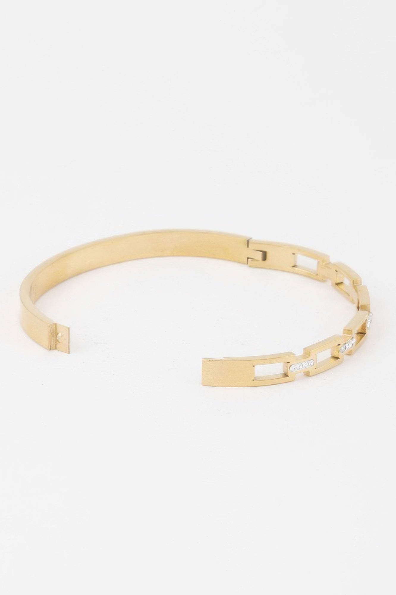 Jeweled Chain Clasp Bracelet