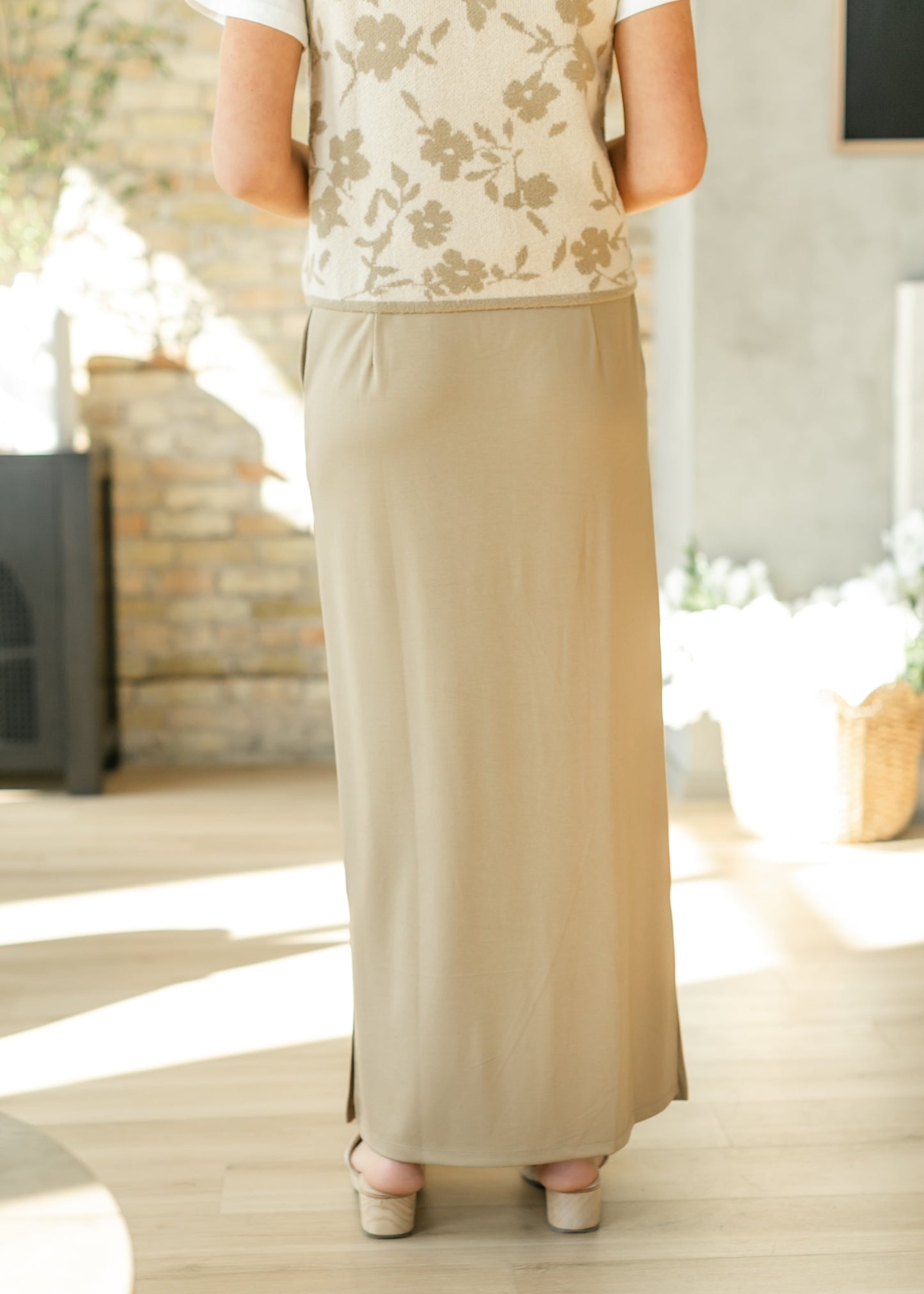 Jordan Knit Maxi Skirt