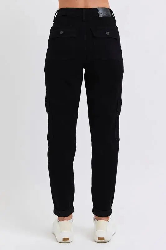 Women's Plus Size Joggers Plus Size Women's Joggers - High Waist Cargo - Comfy Cuffed